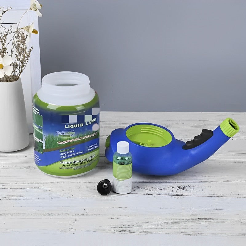 Best Liquid Lawn Seed Spray: DIY Hydroseeding, Grass Seed in a Mat, and Fertilizer for Fast-Growing Green Lawns