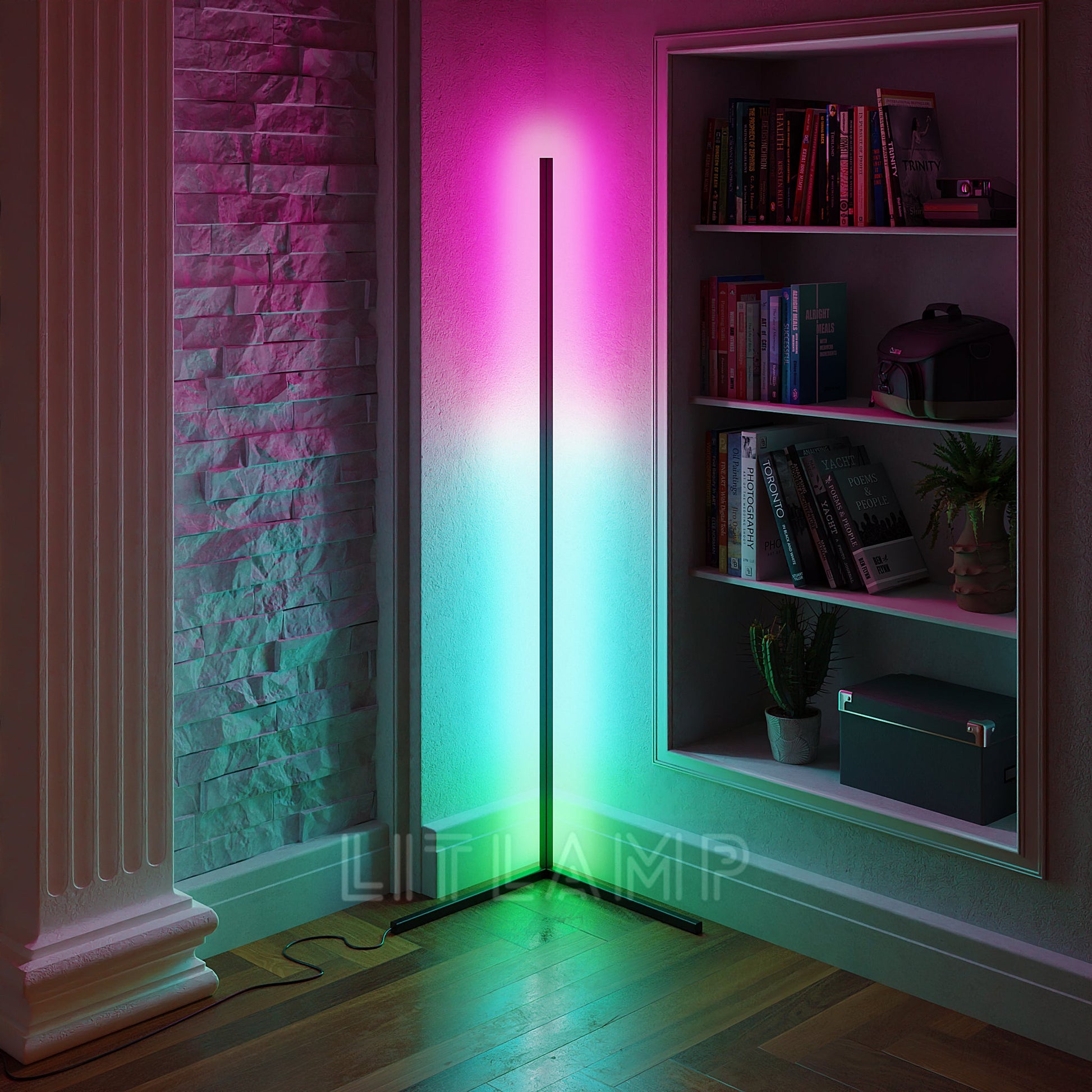 Unique Lamp with Ocean Projector & Meditation Light - Enhance Calmness and Style in Any Room