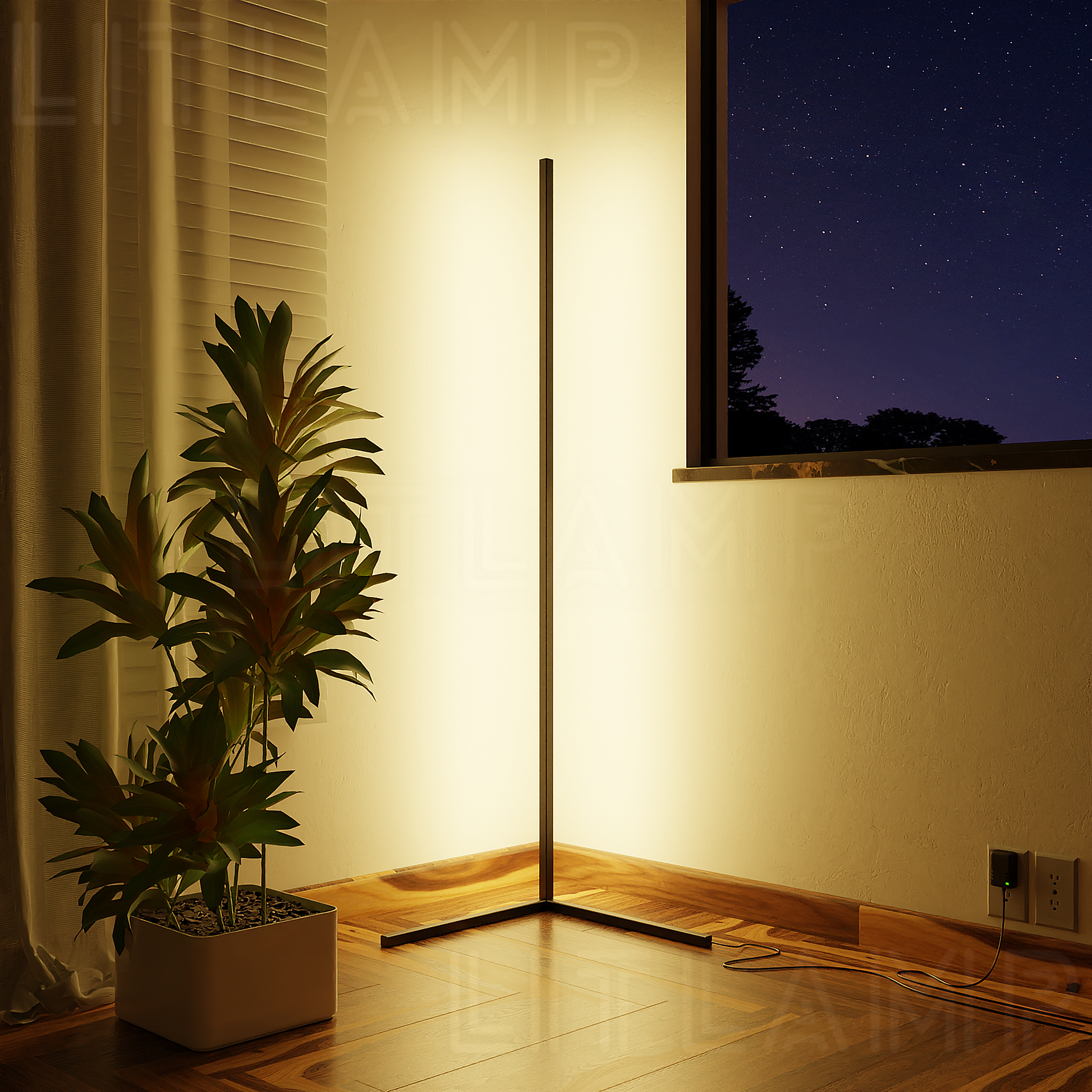 Unique Lamp with Ocean Projector & Meditation Light - Enhance Calmness and Style in Any Room