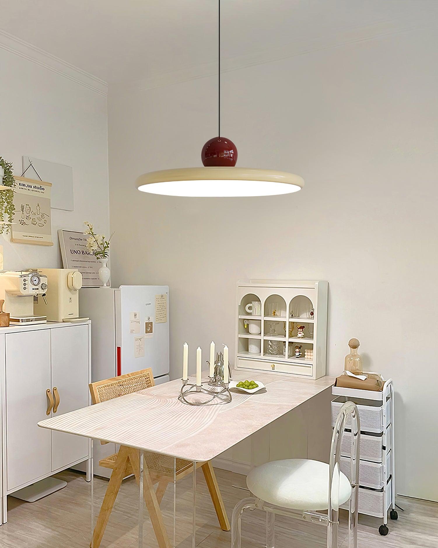LED Pendant Lamp | Dimmable, Metal & Acrylic Design for Indoor Use, Available in Multiple Sizes and Finishes