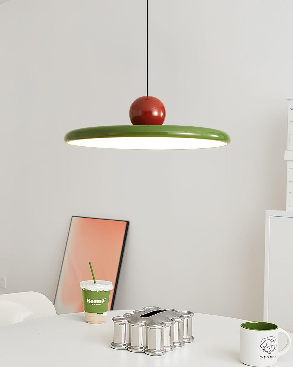 LED Pendant Lamp | Dimmable, Metal & Acrylic Design for Indoor Use, Available in Multiple Sizes and Finishes