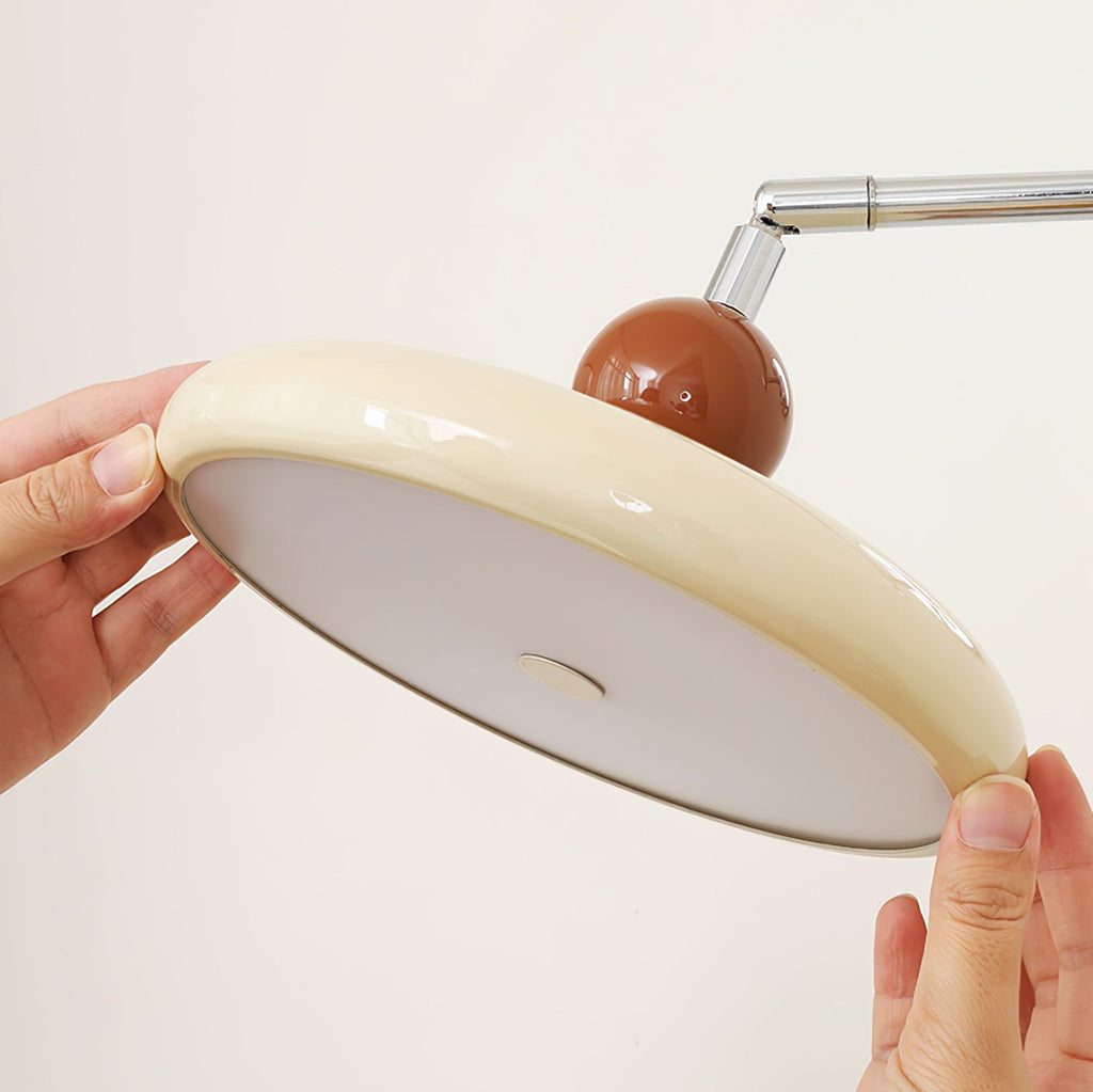 LED Plug-in Wall Lamp - Adjustable Swing Arm Light Fixture for Living Room, Bedroom, and Reading Nook