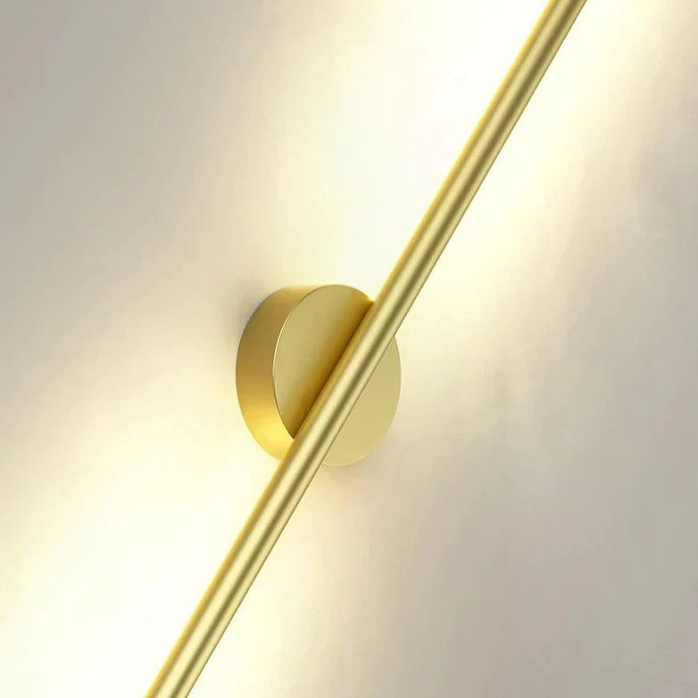 LED Round Wall Sconce Light Fixture - Minimalist Design for Modern Home Decor & Ambient Lighting