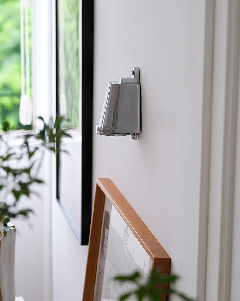 LED Wall Light Fixture - Modern Outdoor Sconce with Adjustable Arm for Patio, Garden & Entryway Lighting