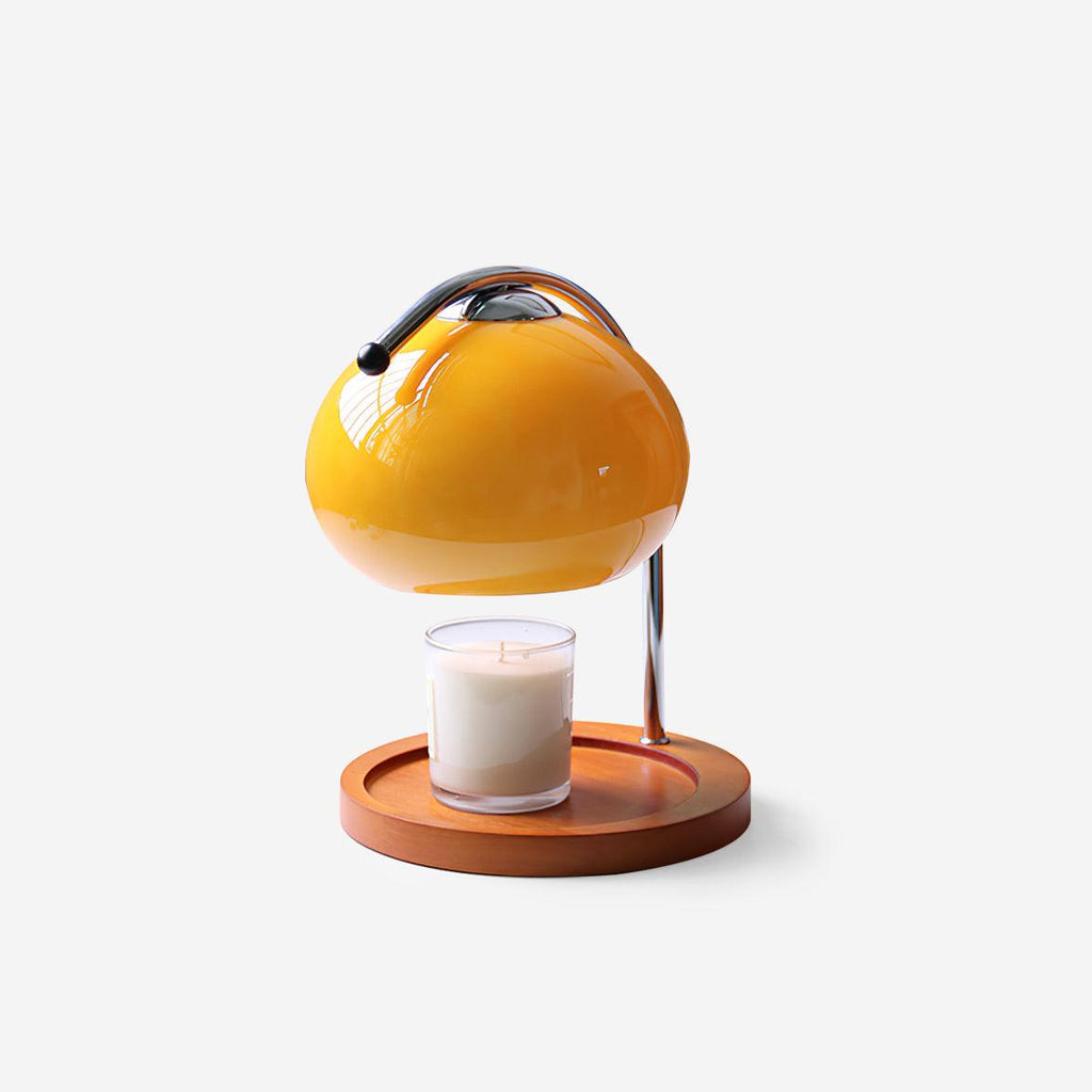 LED Candle Warmer Lamp with Adjustable Brightness - Electric Wax Melter for Home Fragrance & Aromatherapy