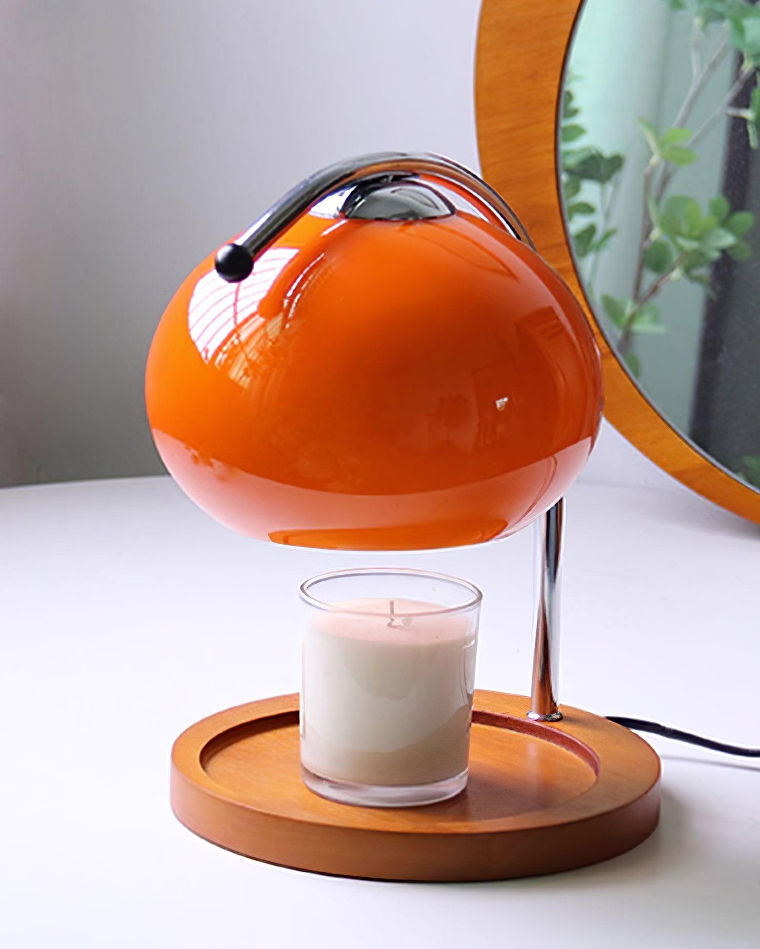 LED Candle Warmer Lamp with Adjustable Brightness - Electric Wax Melter for Home Fragrance & Aromatherapy