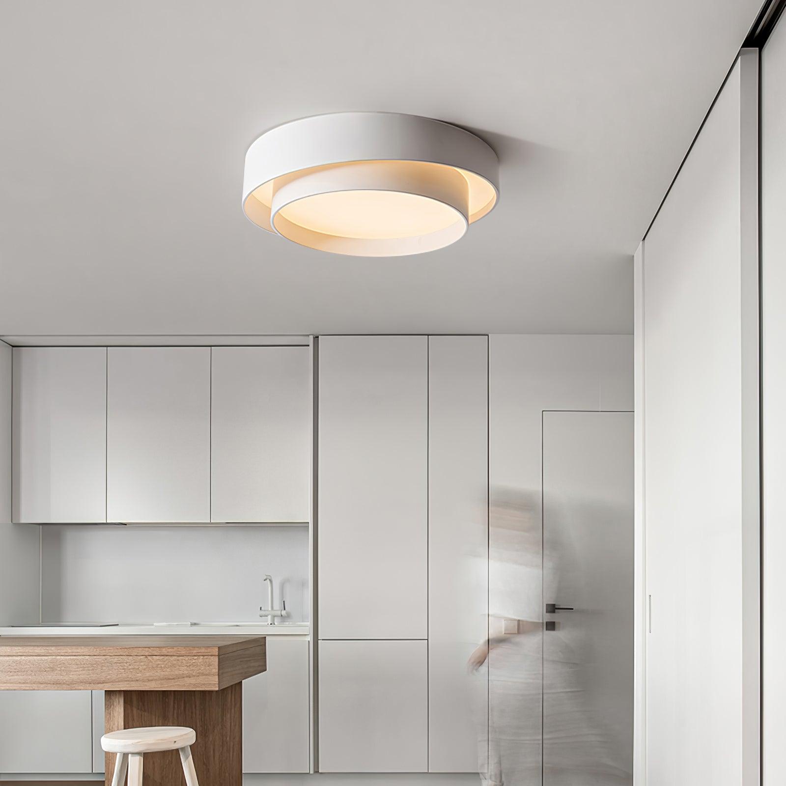 LED Ceiling Lamp | Dimmable, Integrated LED & Stylish Design for Living Room and Bedrooms