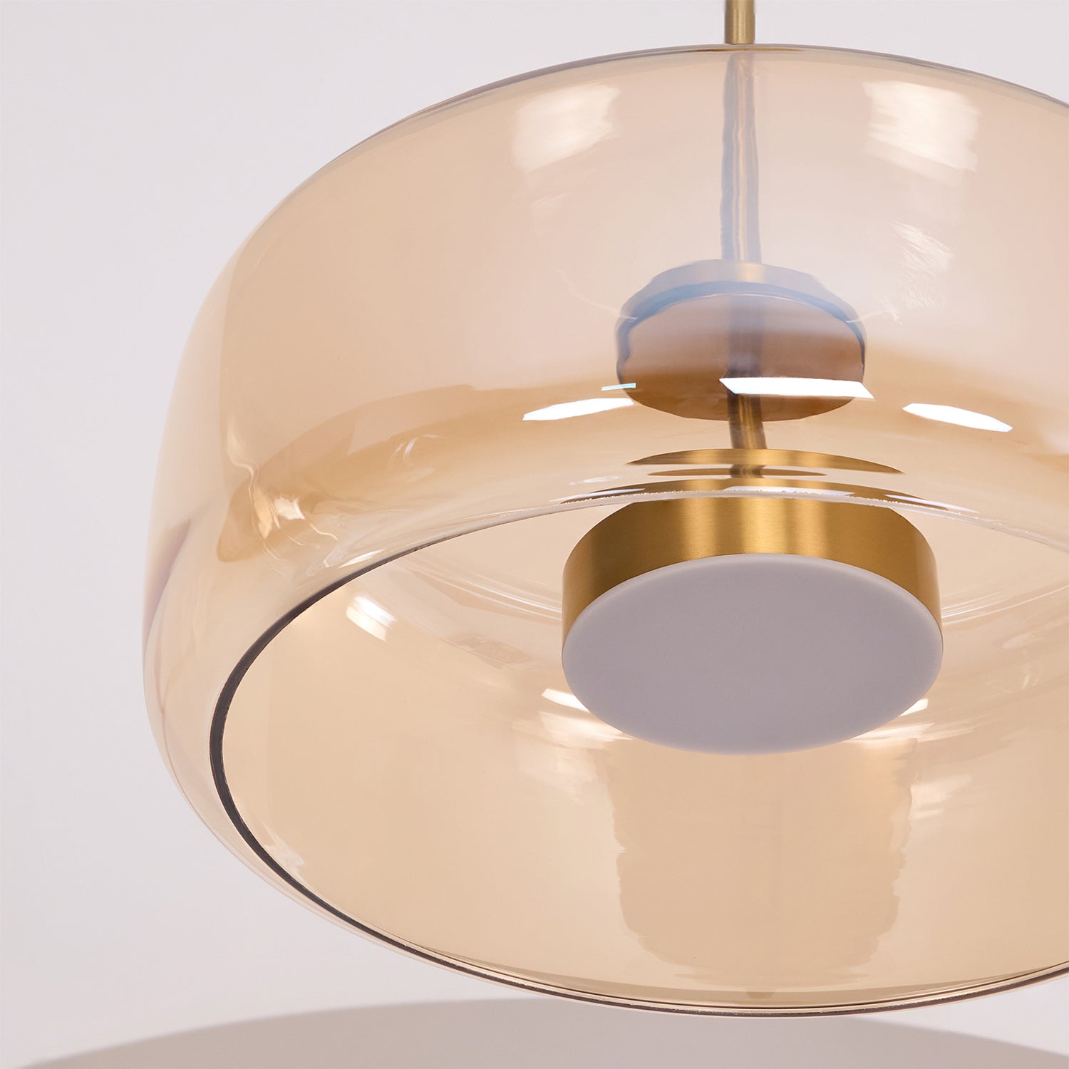Metro Sphere Glass Pendant Lamp - Modern Hanging Light Fixture for Kitchen Island & Dining Room