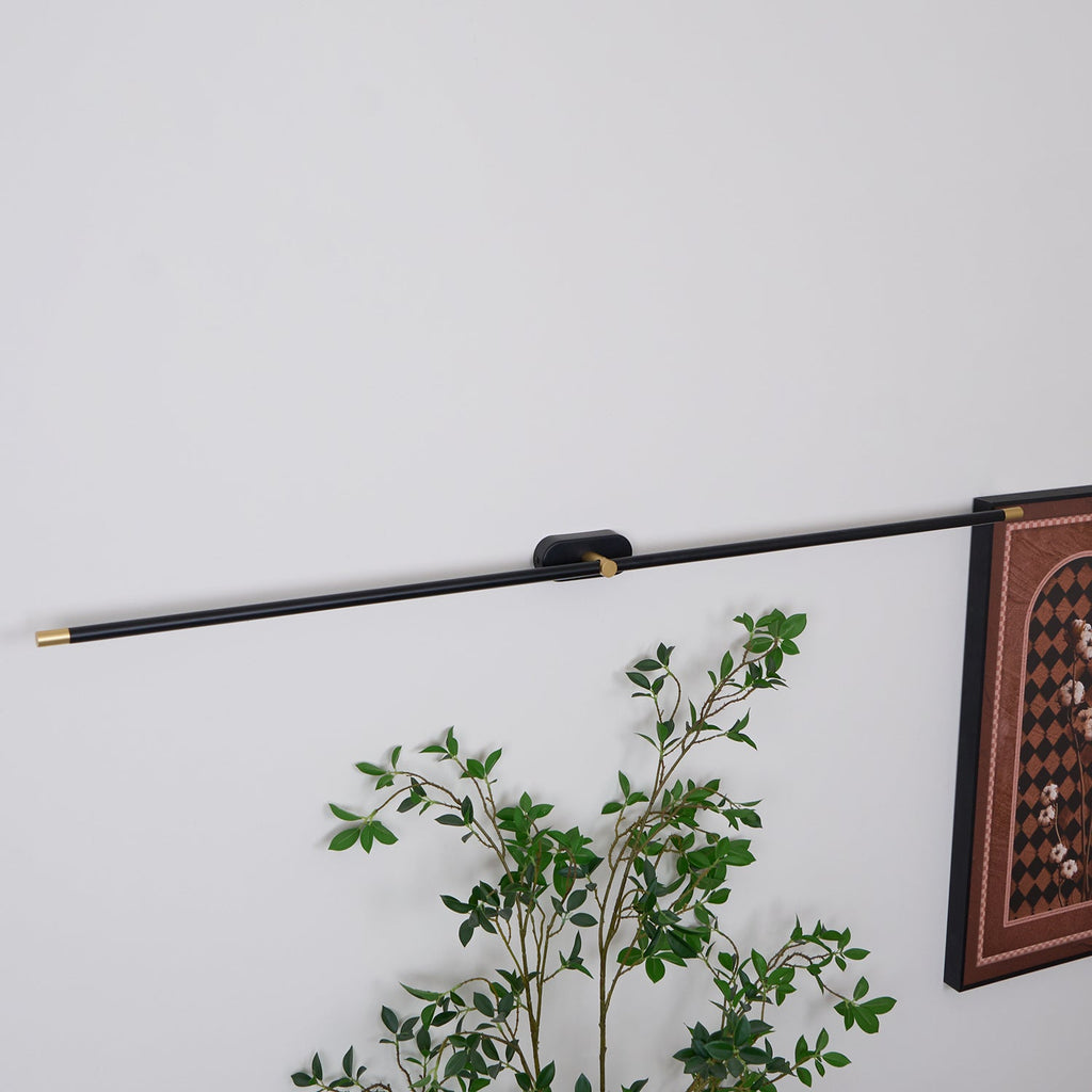 Minimalist Linear Rechargeable Wall Lamp | Touch Sensor, USB Charging & Ideal for Bathrooms and Vanity Mirrors