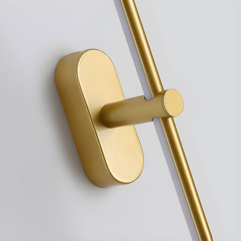 Minimalist Linear Rechargeable Wall Lamp | Touch Sensor, USB Charging & Ideal for Bathrooms and Vanity Mirrors