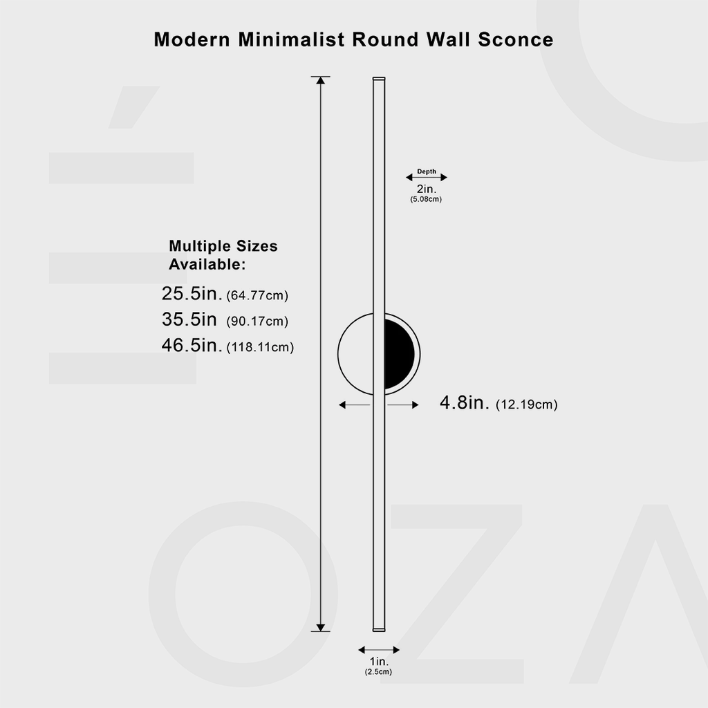 Black Wall Sconce: Saber & Stick Wall Lighting Fixtures for Modern Indoor Spaces