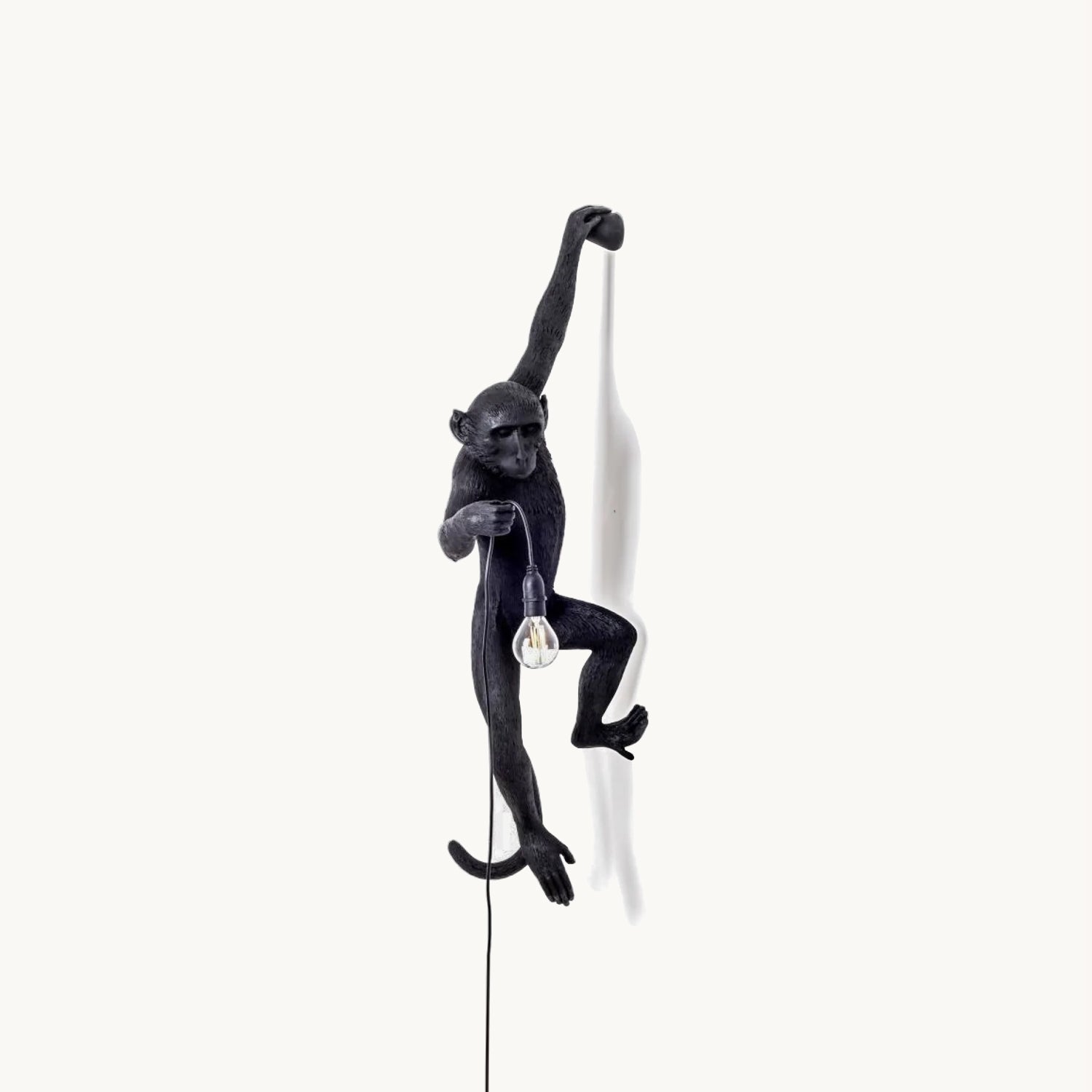 LED Monkey Wall Lamp - Unique Animal Design Fixture for Kids' Rooms, Nurseries & Playrooms