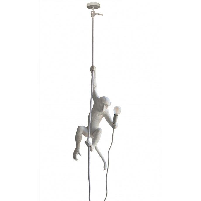 Monkey Pendant Lamp | Glossy Resin, Indoor Use & Perfect for Ambient Lighting