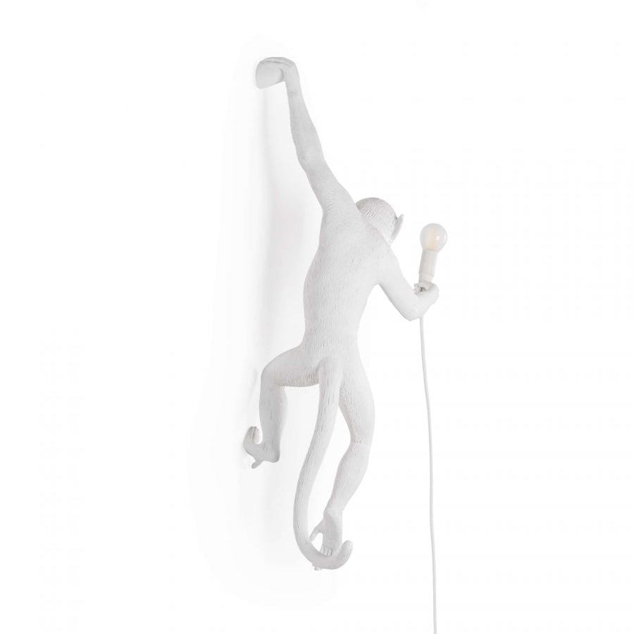 LED Monkey Wall Lamp - Unique Animal Design Fixture for Kids' Rooms, Nurseries & Playrooms
