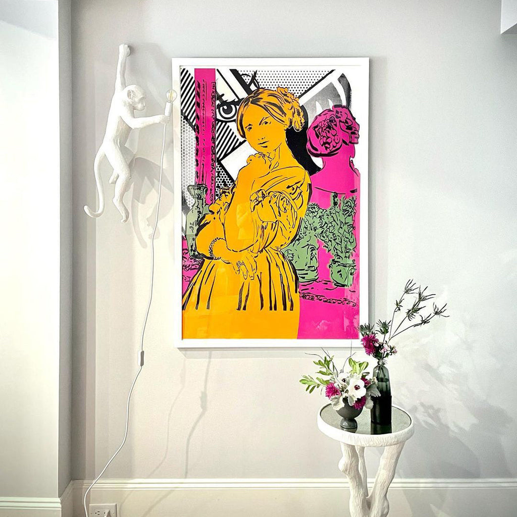 LED Monkey Wall Lamp - Unique Animal Design Fixture for Kids' Rooms, Nurseries & Playrooms