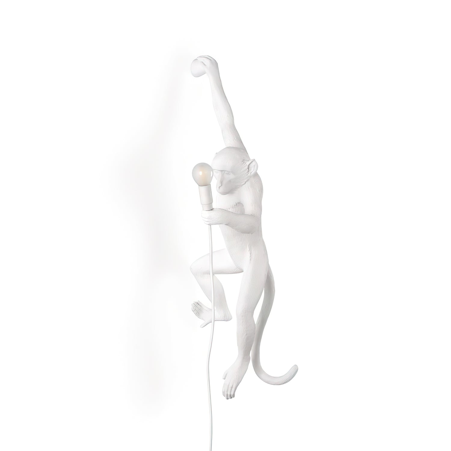 LED Monkey Wall Lamp - Unique Animal Design Fixture for Kids' Rooms, Nurseries & Playrooms