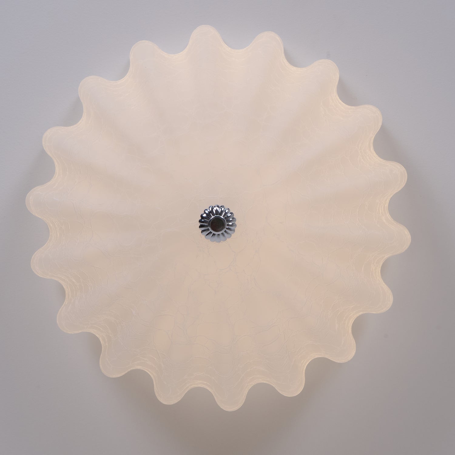 Murano Glass Flush Ceiling Light | Dimmable, Warm & Cool Light Options for Indoor Use