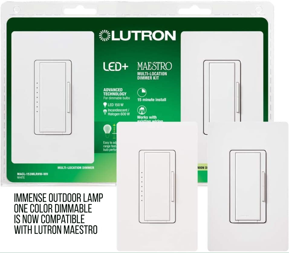 LED Outdoor Lamp with Adjustable Brightness – Waterproof Garden Light for Patios, Pathways, and Backyards