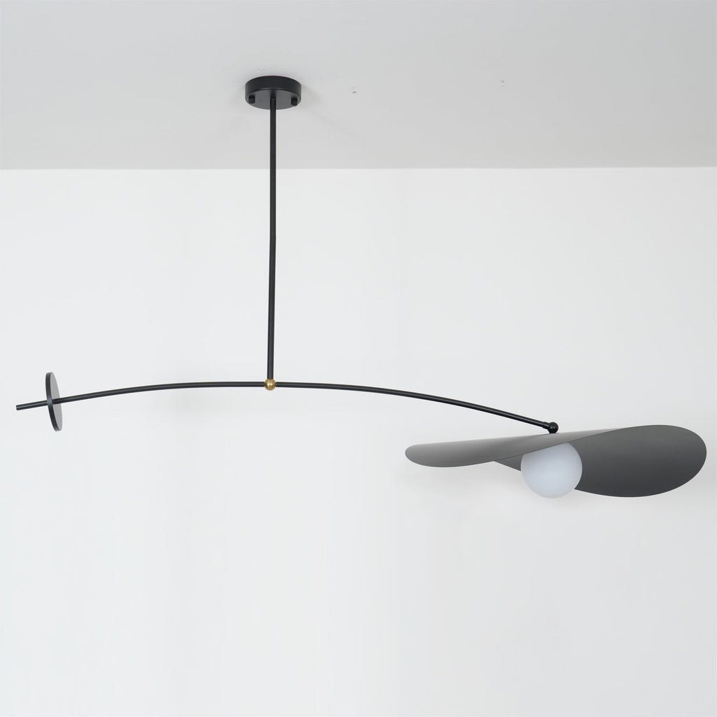 LED Chandelier Light Fixture - Modern Crystal Design for Living Room & Dining Room Lighting