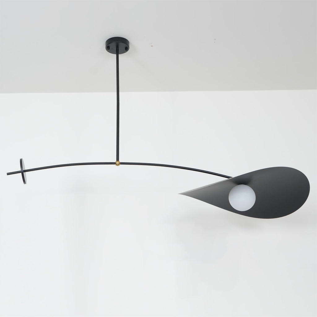 LED Chandelier Light Fixture - Modern Crystal Design for Living Room & Dining Room Lighting