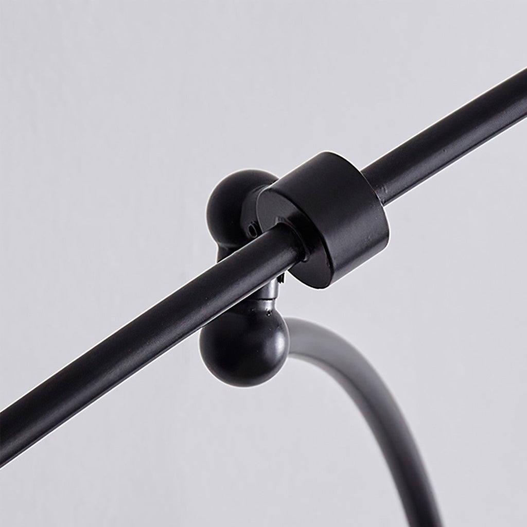 LED Chandelier Light Fixture - Modern Crystal Design for Living Room & Dining Room Lighting