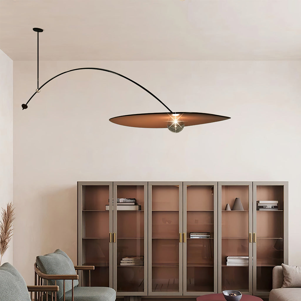 LED Chandelier Light Fixture - Modern Crystal Design for Living Room & Dining Room Lighting