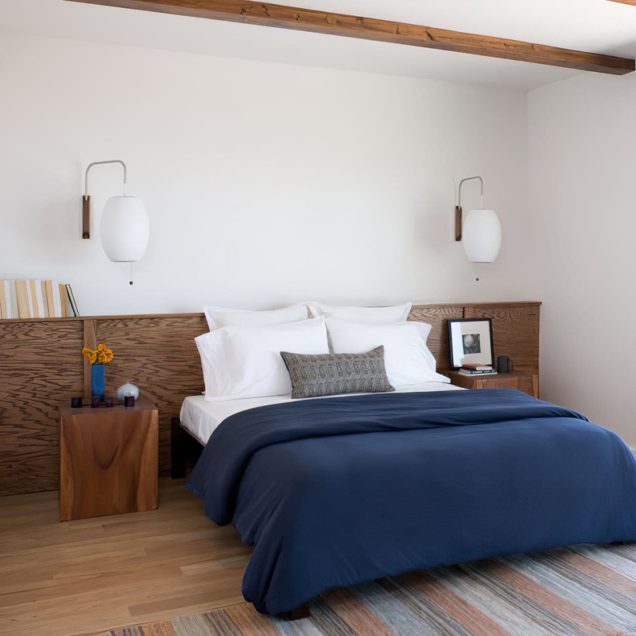 LED Wall Lamp - Modern Adjustable Fixture with Warm White Light for Living Room & Bedroom Illumination