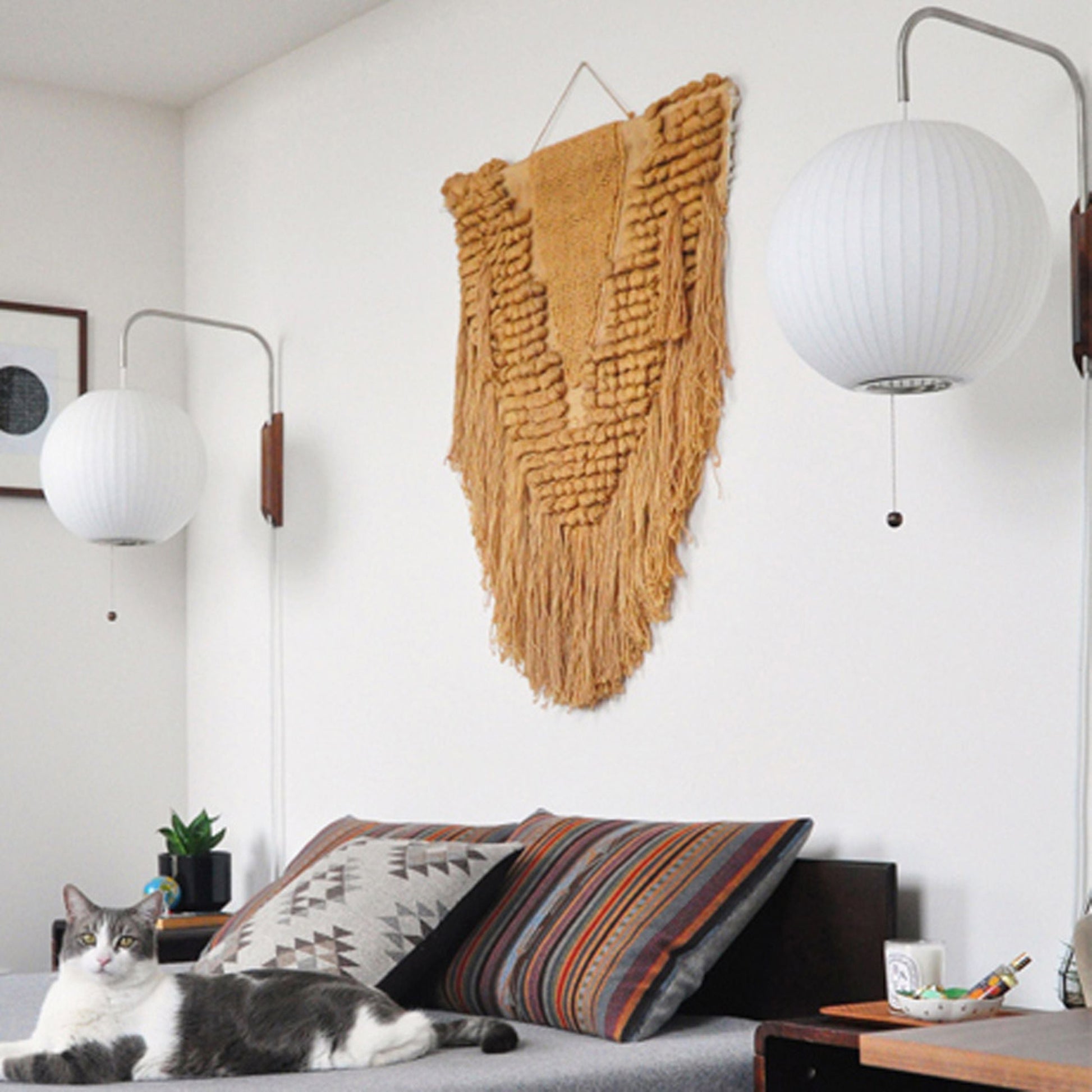 LED Wall Lamp - Modern Adjustable Fixture with Warm White Light for Living Room & Bedroom Illumination