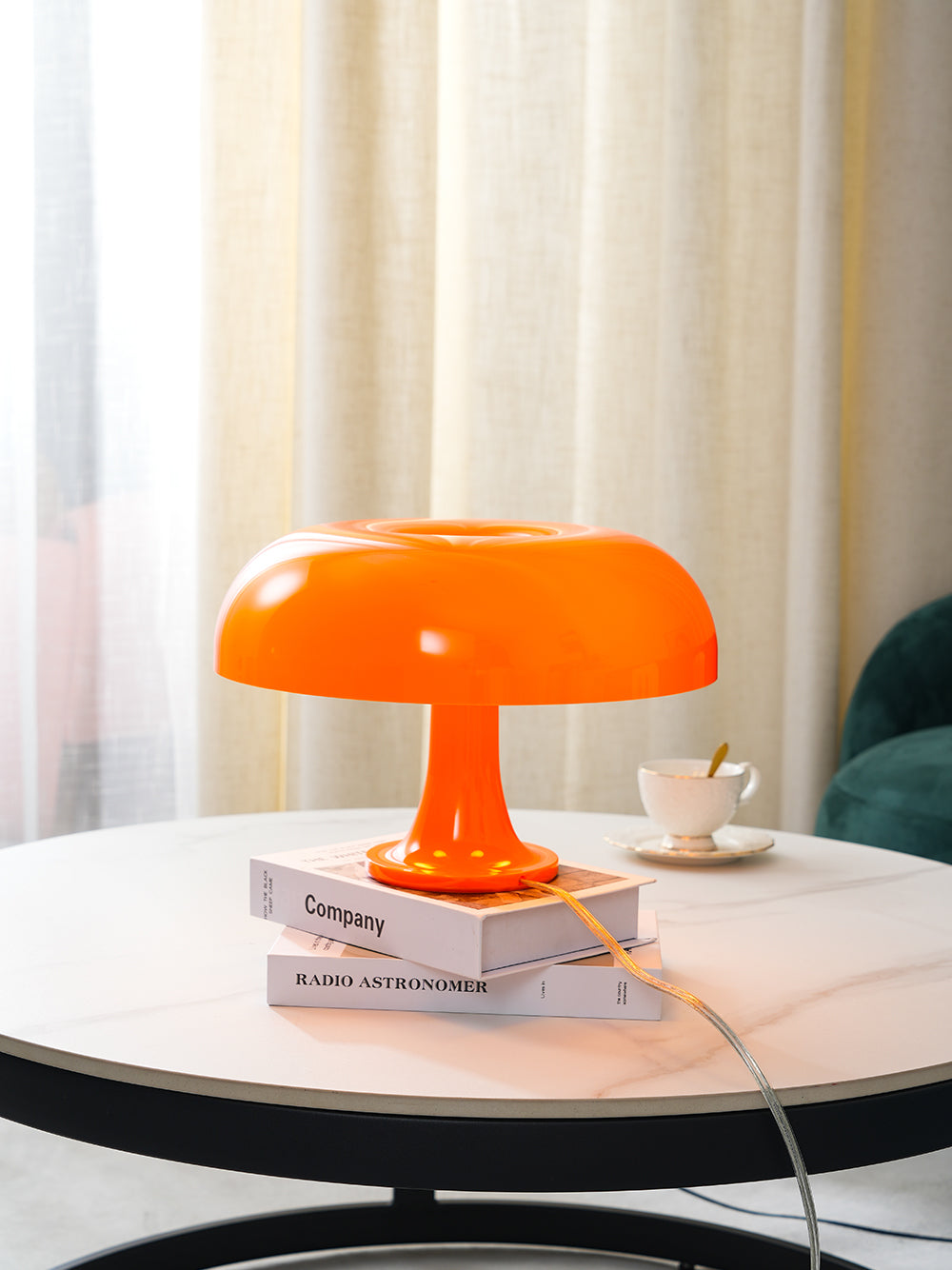 LED Table Lamp with Adjustable Brightness and Modern Design for Home Office & Living Room Use