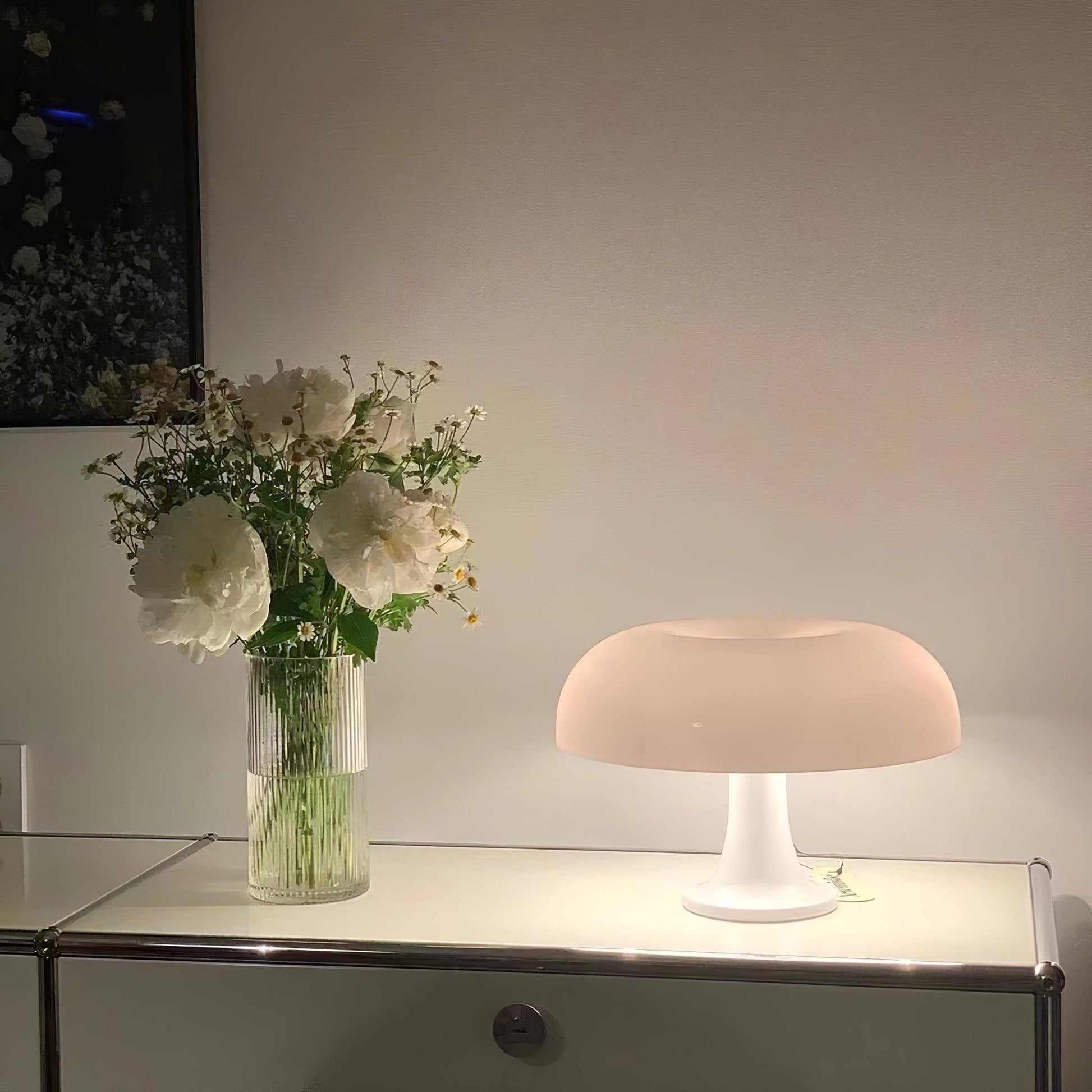 Mushroom Table Lamp | Playful ABS Design with LED Bulb for Home and Office Decor