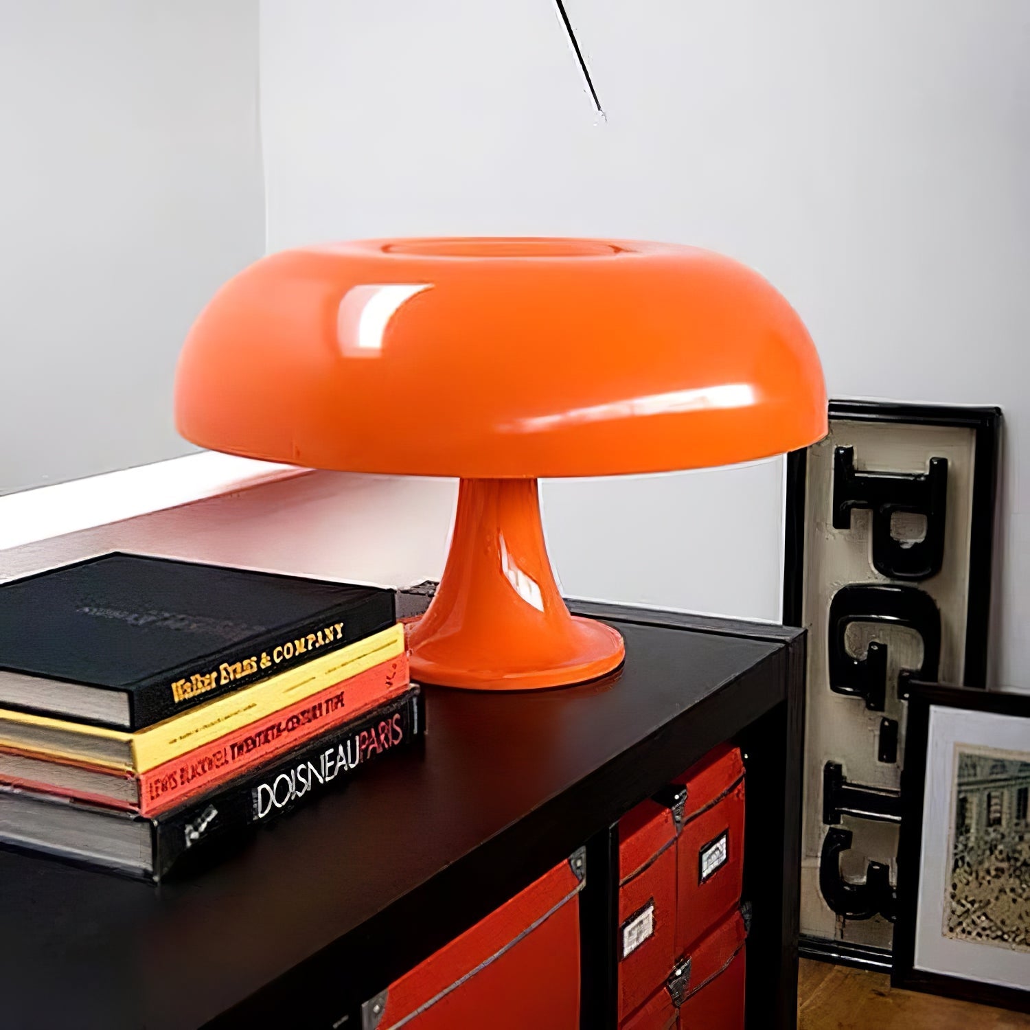 LED Table Lamp with Adjustable Brightness and Modern Design for Home Office & Living Room Use