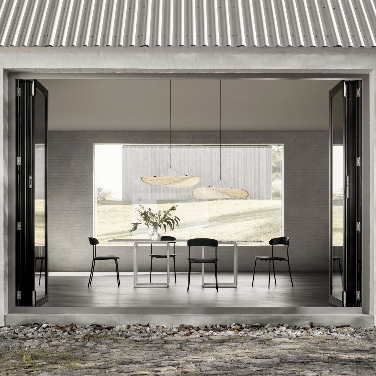 Tense Pendant Lamp - Adjustable Modern Lighting Fixture for Home & Office Decor