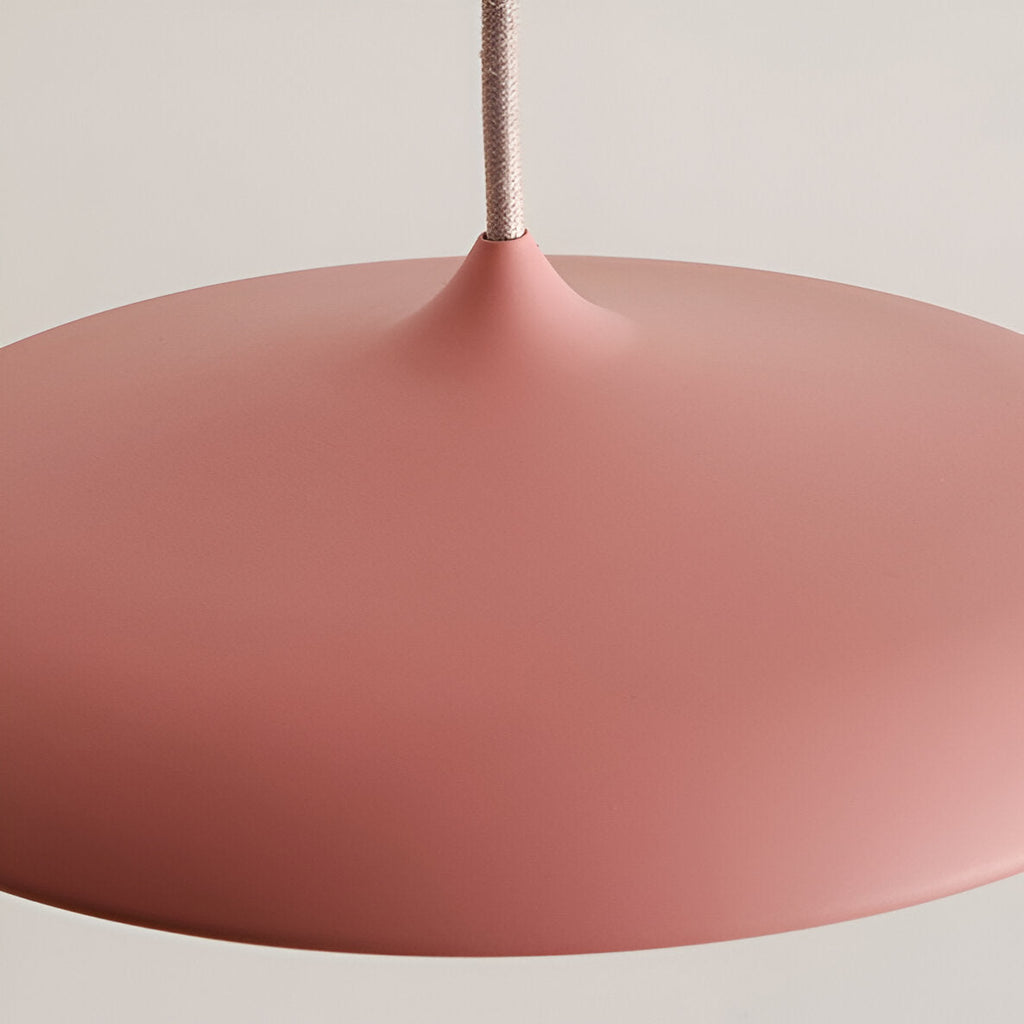 Modern Nordic Flying Saucer Pendant Light Fixture for Kitchen Island, Dining Table & Living Room Decor