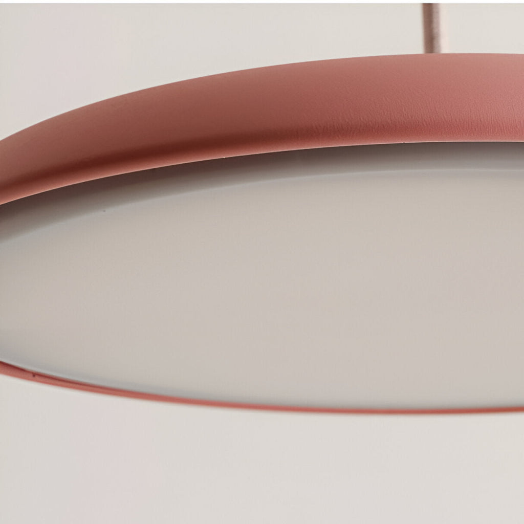 Modern Nordic Flying Saucer Pendant Light Fixture for Kitchen Island, Dining Table & Living Room Decor