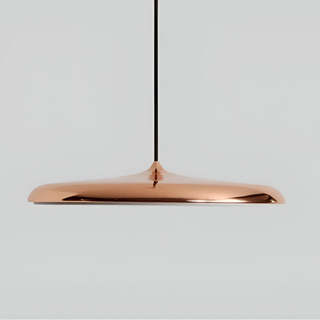 Modern Nordic Flying Saucer Pendant Light Fixture for Kitchen Island, Dining Table & Living Room Decor