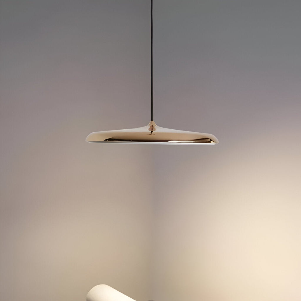 Modern Nordic Flying Saucer Pendant Light Fixture for Kitchen Island, Dining Table & Living Room Decor