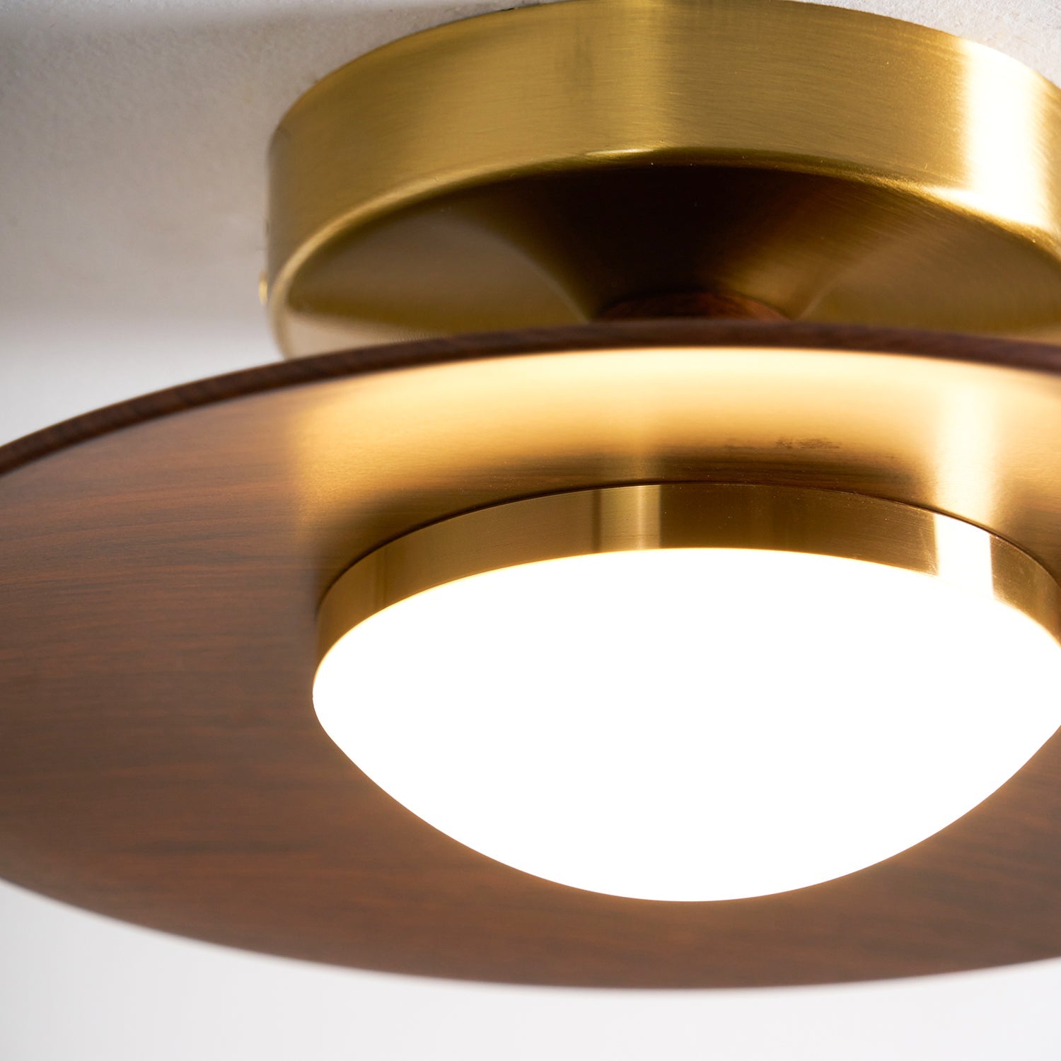 LED Ceiling Lamp - Modern Round Fixture with Adjustable Brightness for Living Room & Bedroom Lighting