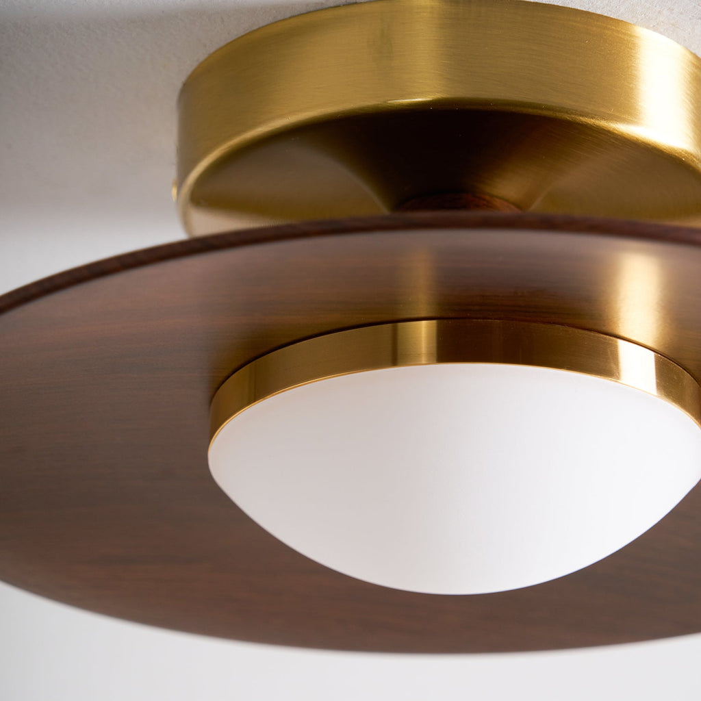LED Ceiling Lamp - Modern Round Fixture with Adjustable Brightness for Living Room & Bedroom Lighting