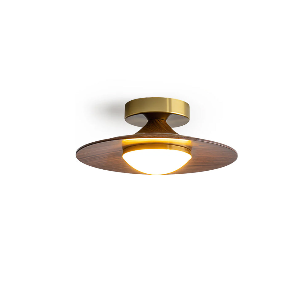 LED Ceiling Lamp - Modern Round Fixture with Adjustable Brightness for Living Room & Bedroom Lighting