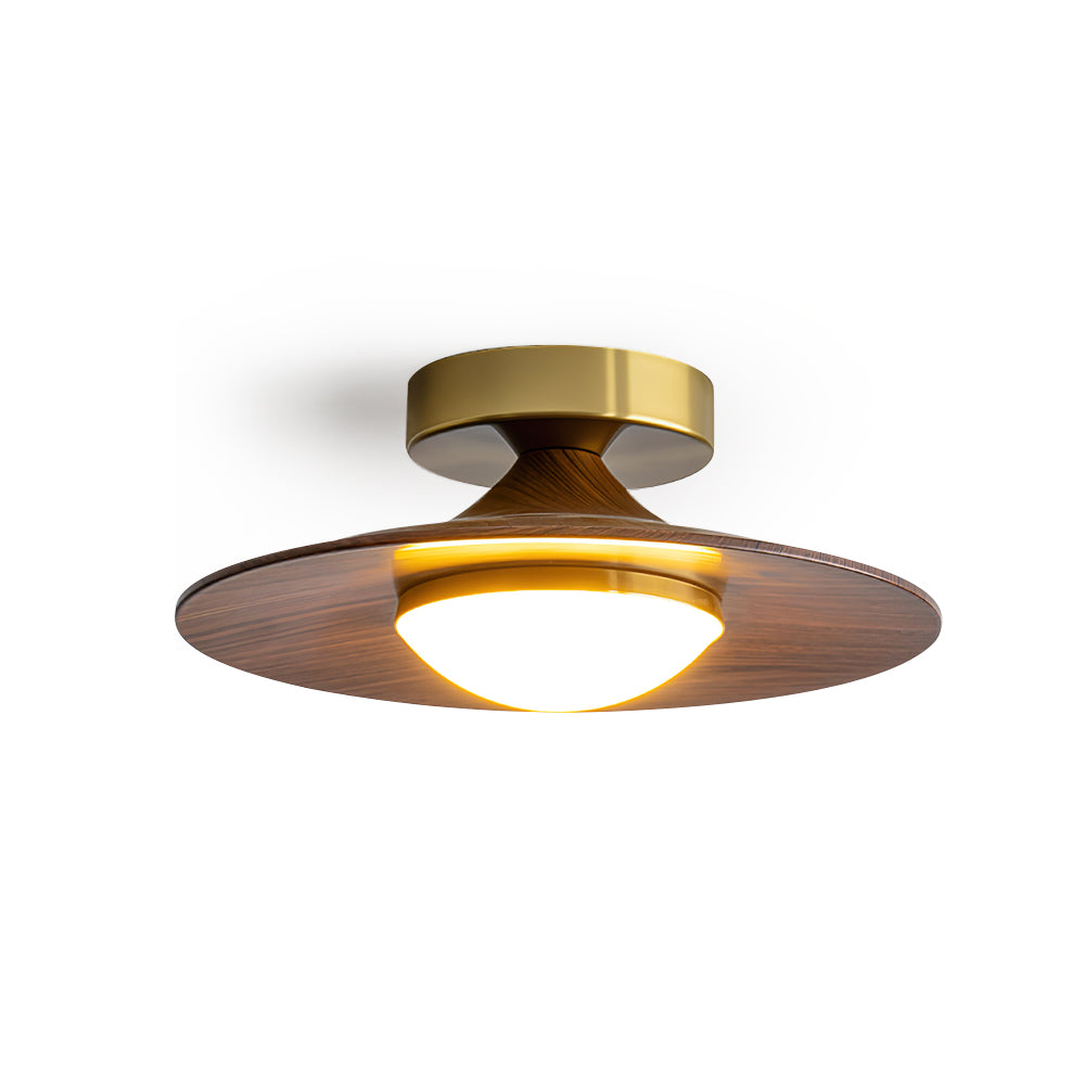 LED Ceiling Lamp - Modern Round Fixture with Adjustable Brightness for Living Room & Bedroom Lighting