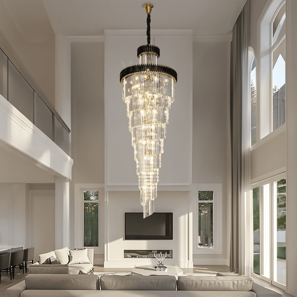 LED Flush Mount Ceiling Light - Modern Onyx Design - Ideal for Dining Room & Low Ceilings