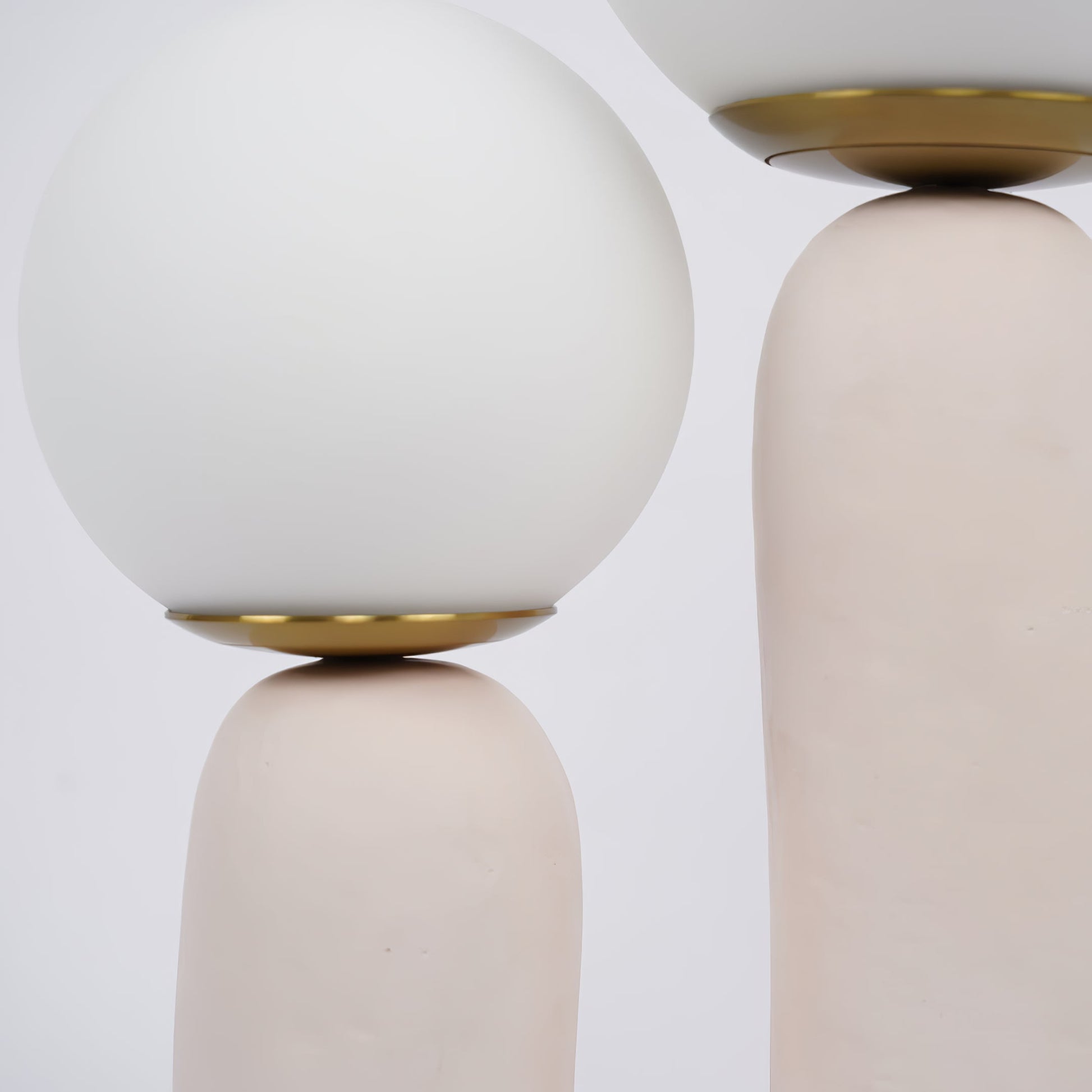 Industrial Rough Table Lamp with Adjustable Height for Living Room & Bedroom Lighting