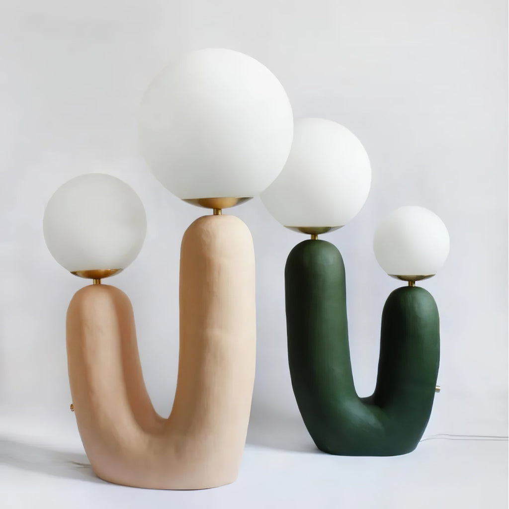 Industrial Rough Table Lamp with Adjustable Height for Living Room & Bedroom Lighting