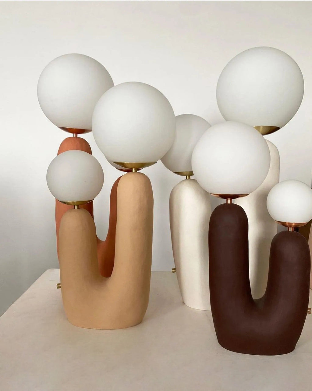 Industrial Rough Table Lamp with Adjustable Height for Living Room & Bedroom Lighting