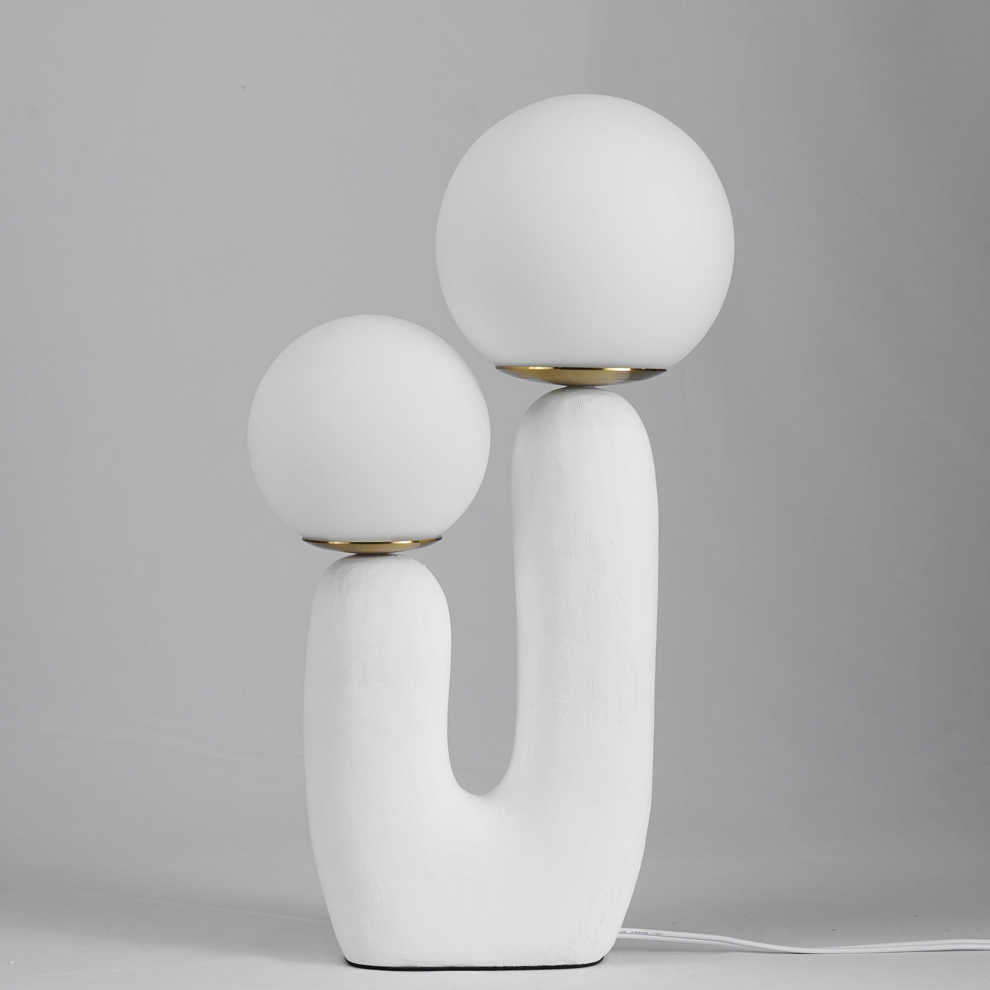 Industrial Rough Table Lamp with Adjustable Height for Living Room & Bedroom Lighting