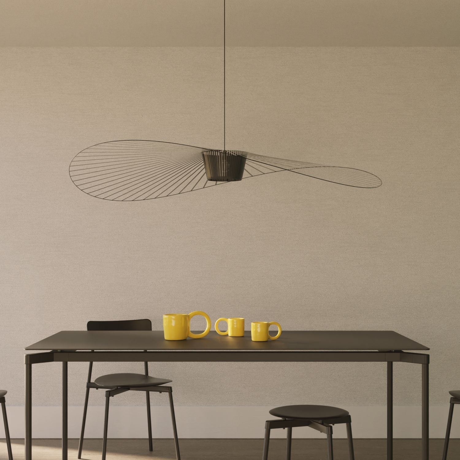 Vertigo Pendant Lamp - Modern Adjustable Light Fixture for Dining Room & Living Room