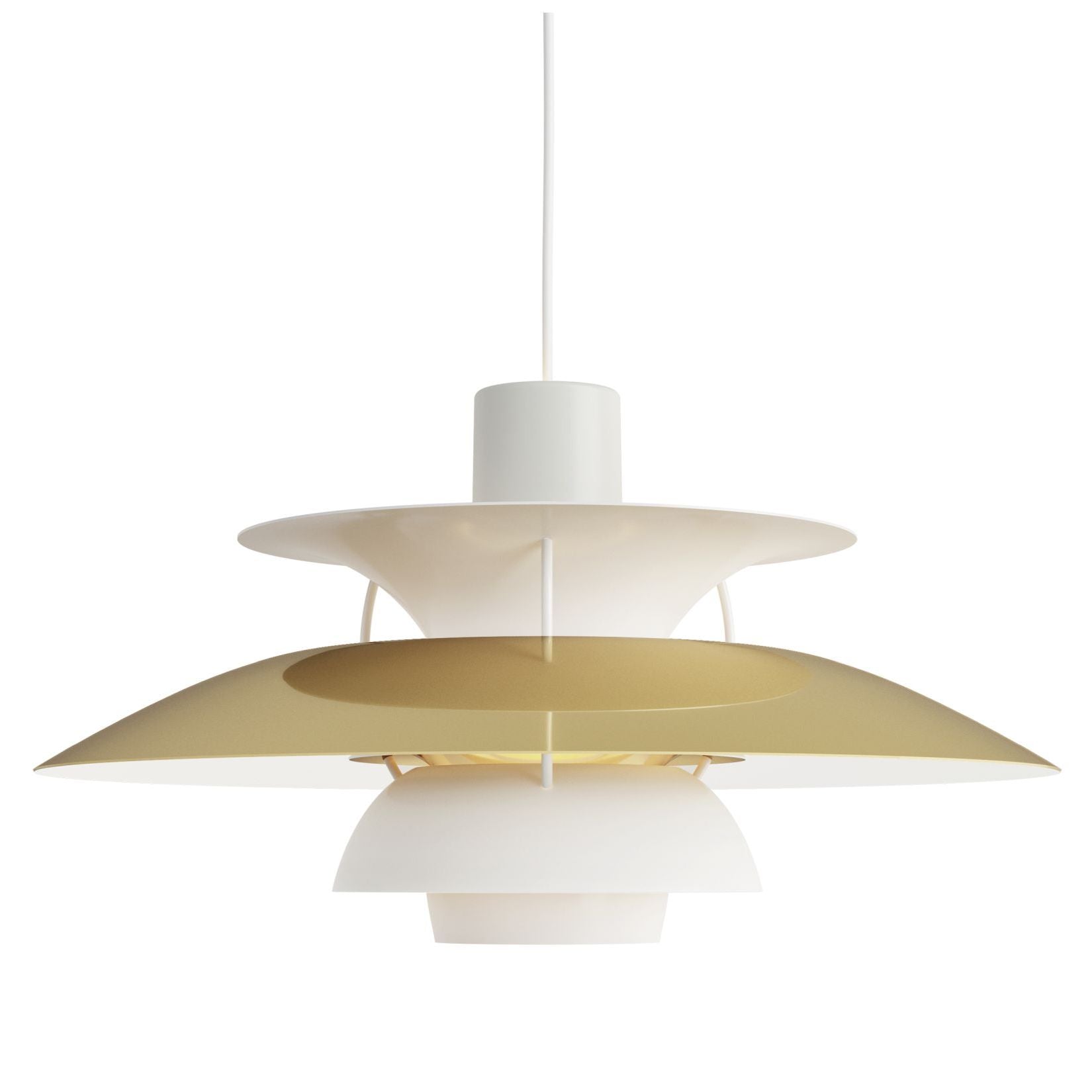 PH 5 Pendant Lamp - Modern Scandinavian Design Light Fixture for Dining Room & Living Space