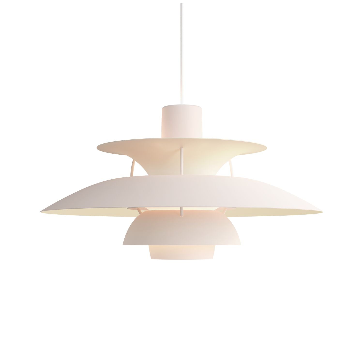 PH 5 Pendant Lamp - Modern Scandinavian Design Light Fixture for Dining Room & Living Space