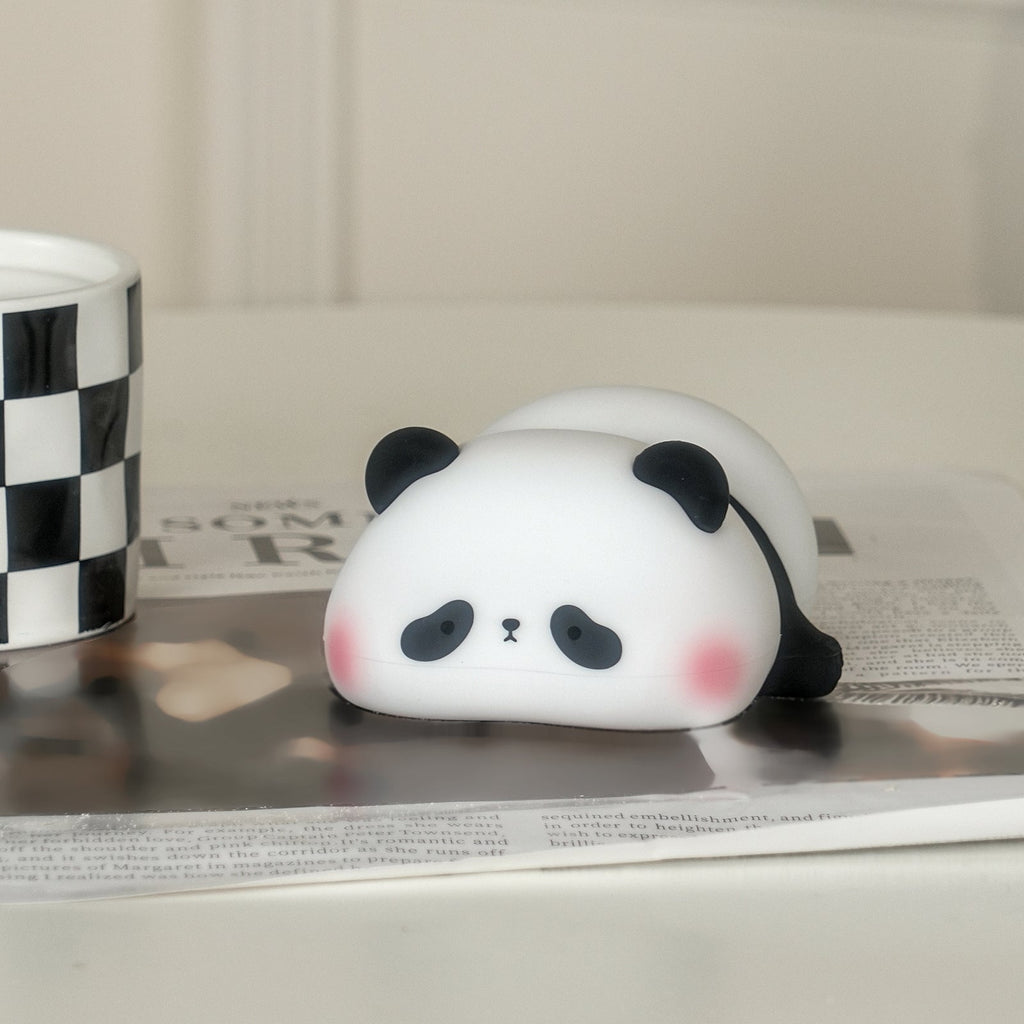LED Panda Table Lamp with Adjustable Brightness for Kids' Room & Nursery Lighting