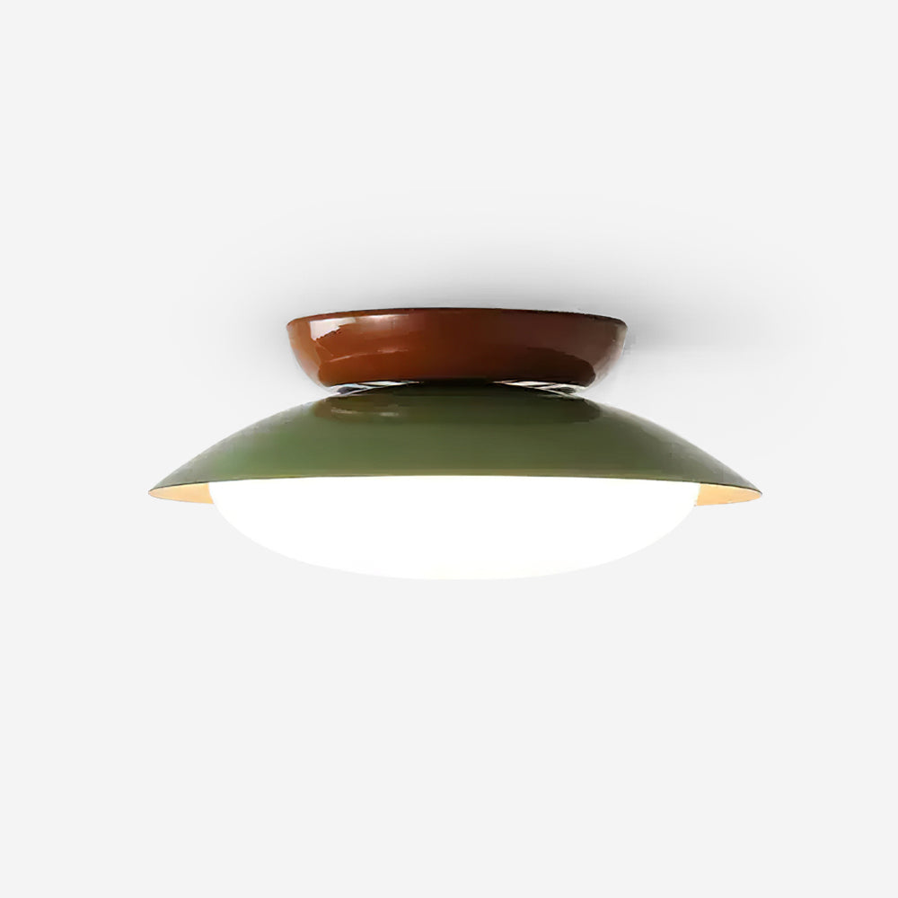 LED Ceiling Light Fixture - Modern Round Design - Adjustable Brightness - Ideal for Living Room, Bedroom & Kitchen Lighting